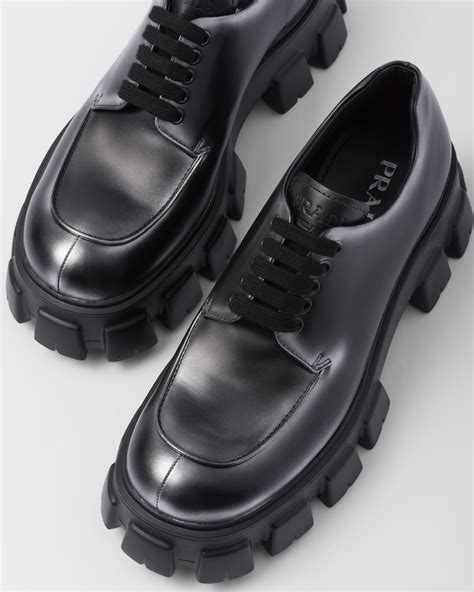 prada shoes shiny